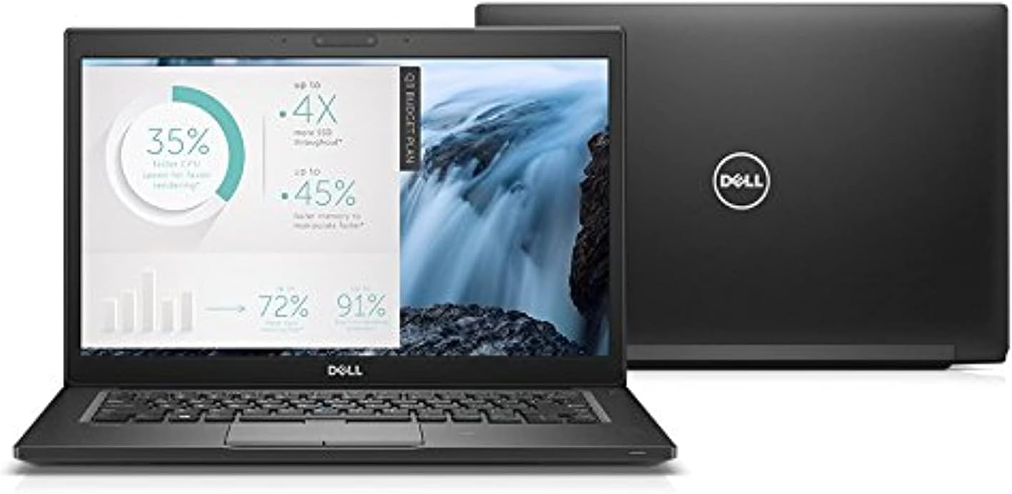 Dell Latitude 7480 Laptop 14" - Intel Core i7 6th Gen - i7-7600U - Dual Core 3.9Ghz - 256GB SSD - 8GB RAM - 1366x768 HD - Windows 10 Pro (Renewed)